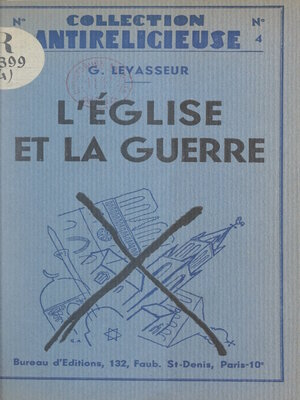 cover image of L'Église et la guerre